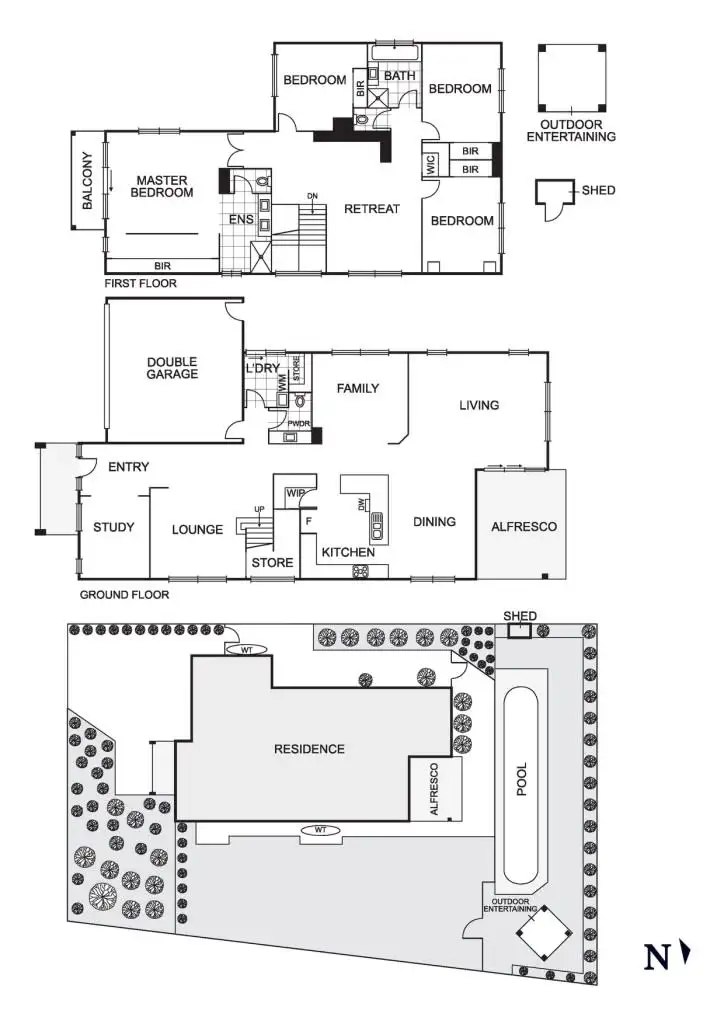 Floorplan of Homely house listing, 249 Cookes Road, Doreen VIC 3754
