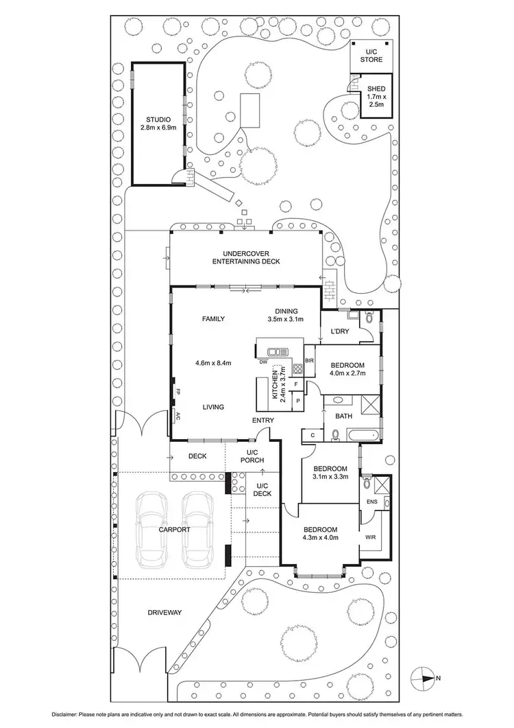 Floorplan of Homely house listing, 11 Bradford Street, Bentleigh East VIC 3165