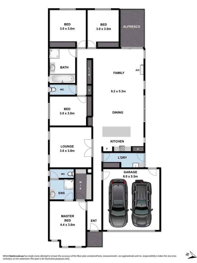Floorplan of Homely house listing, 16 Creekward Drive, Armstrong Creek VIC 3217