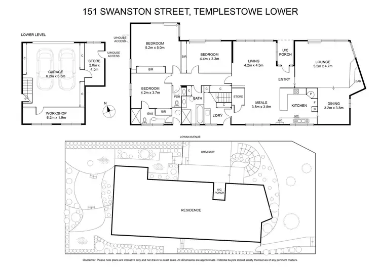 Floorplan of Homely house listing, 151 Swanston Street, Templestowe Lower VIC 3107