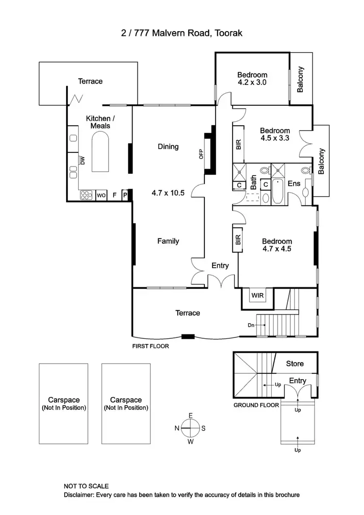 Floorplan of Homely apartment listing, 2/777 Malvern Road, Toorak VIC 3142