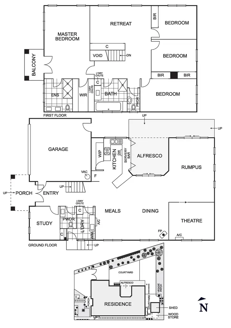 Floorplan of Homely house listing, 2 Dendron Court, Doreen VIC 3754