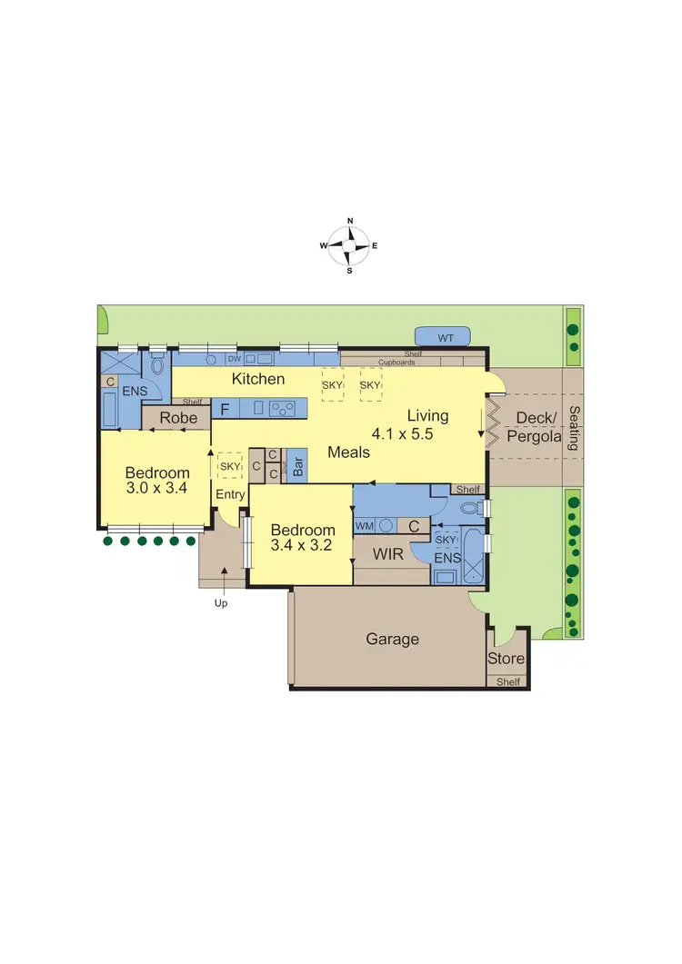 Floorplan of Homely unit listing, 3/4 Campbell Road, Balwyn VIC 3103