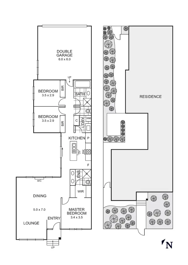 Floorplan of Homely house listing, 5 Marot Way, Mernda VIC 3754