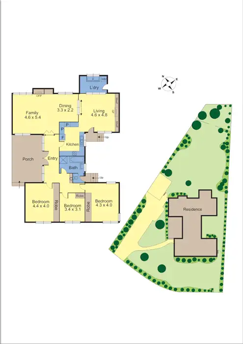Floorplan of Homely house listing, 1 Harrington Avenue, Balwyn North VIC 3104