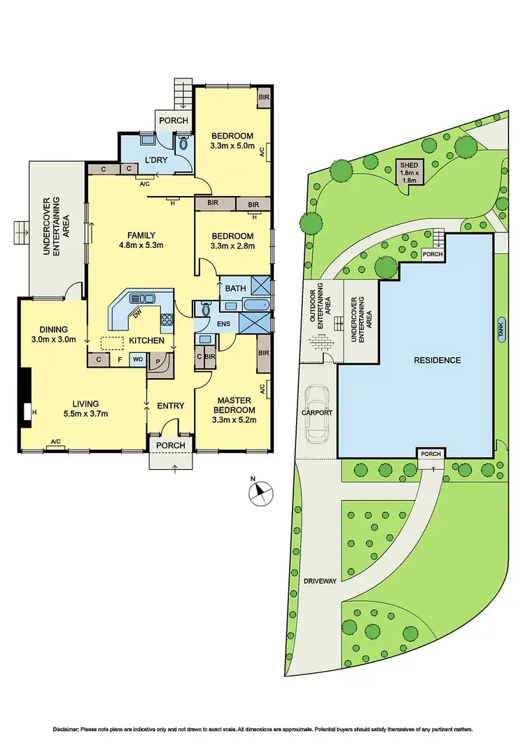 Floorplan of Homely house listing, 1 Elemheim Court, Blackburn South VIC 3130