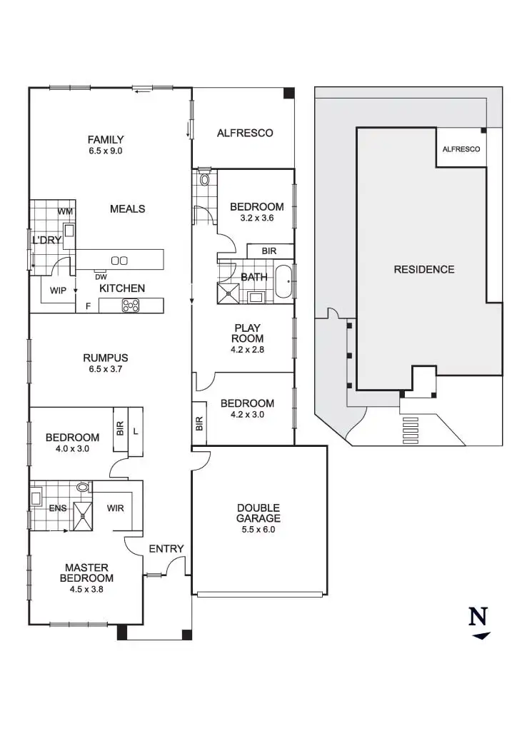 Floorplan of Homely house listing, 28 Carribie Rd, Doreen VIC 3754