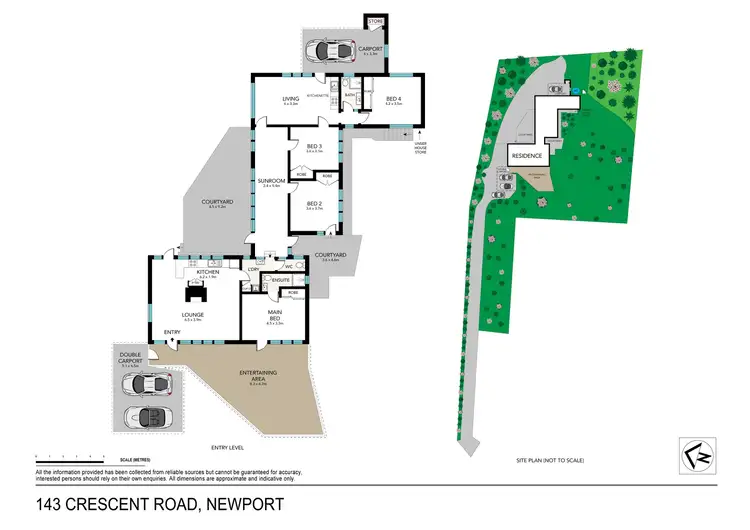 Floorplan of Homely house listing, 143 Crescent Road, Newport NSW 2106