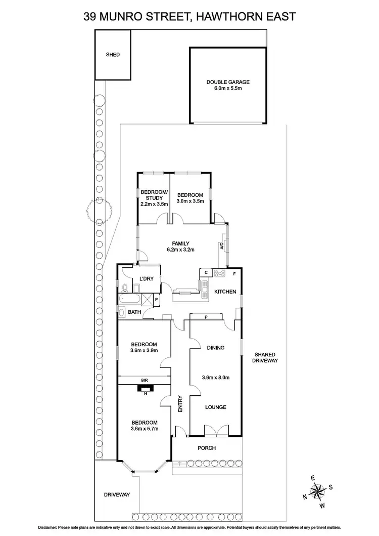 Floorplan of Homely house listing, 39 Munro Street, Hawthorn East VIC 3123
