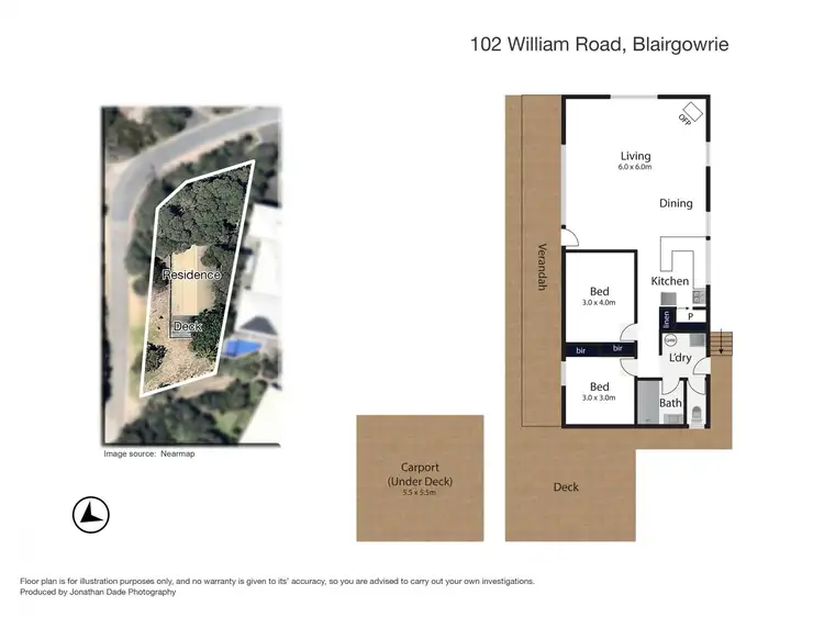 Floorplan of Homely house listing, 102 William Road, Blairgowrie VIC 3942
