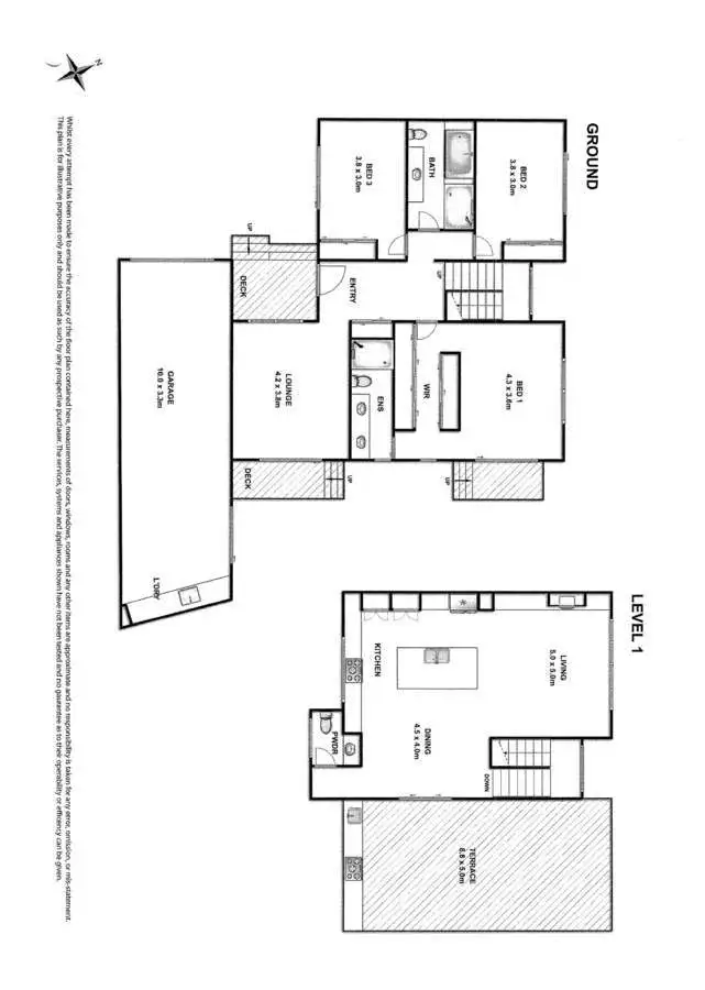 Floorplan of Homely house listing, 2/76 Carr Street, Barwon Heads VIC 3227