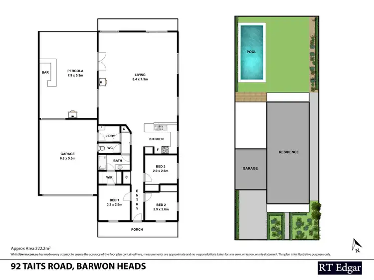 Floorplan of Homely house listing, 92 Taits Road, Barwon Heads VIC 3227