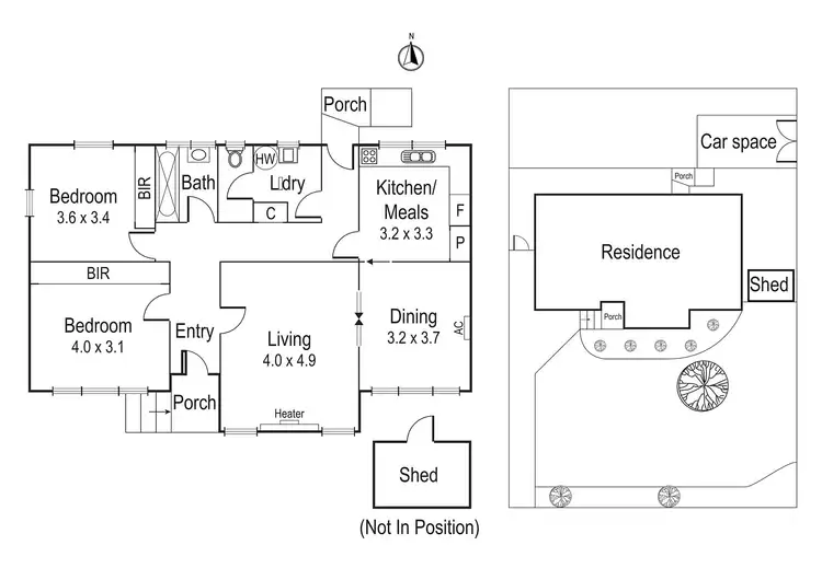 Floorplan of Homely house listing, 58 St Hellier Street, Heidelberg Heights VIC 3081
