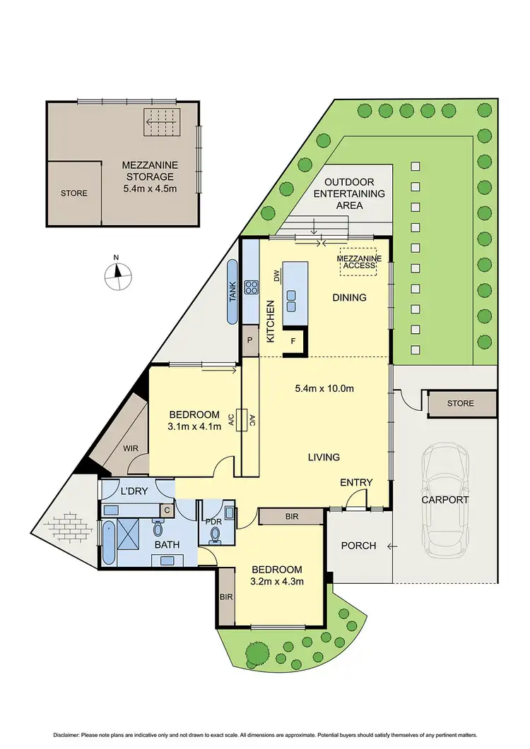 Floorplan of Homely townhouse listing, 2/1 Grosvenor Street, Blackburn North VIC 3130