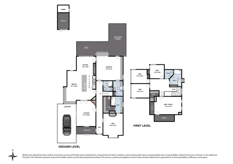 Floorplan of Homely house listing, 19 Laurel Bank Parade, Newtown VIC 3220