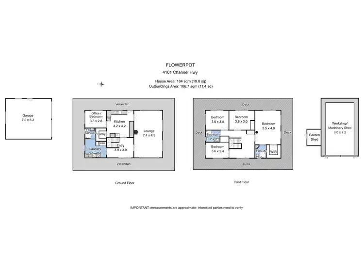 Floorplan of Homely house listing, 4101 Channel Highway, Flowerpot TAS 7163