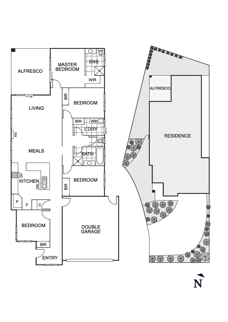 Floorplan of Homely house listing, 4 Agility Court, Doreen VIC 3754