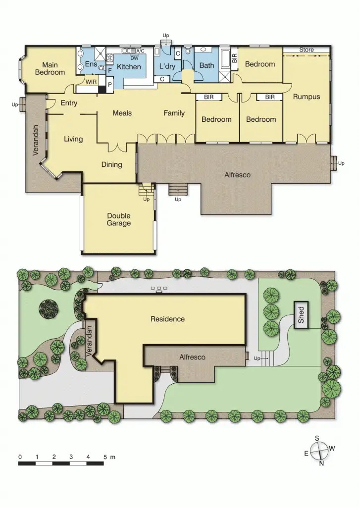 Floorplan of Homely house listing, 12 Ayrshire Drive, Doreen VIC 3754