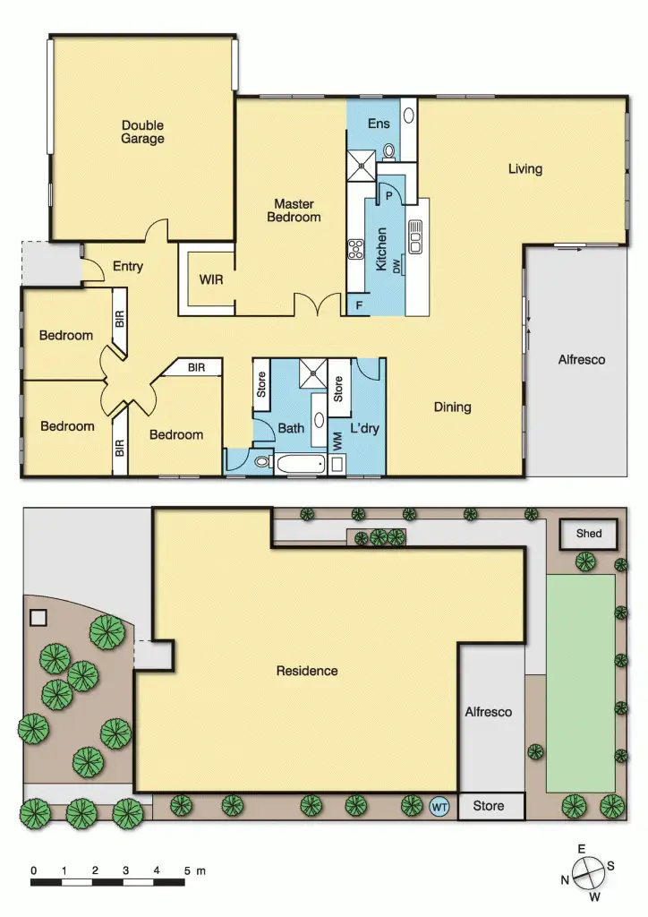 Floorplan of Homely house listing, 19 Langdon Drive, Mernda VIC 3754