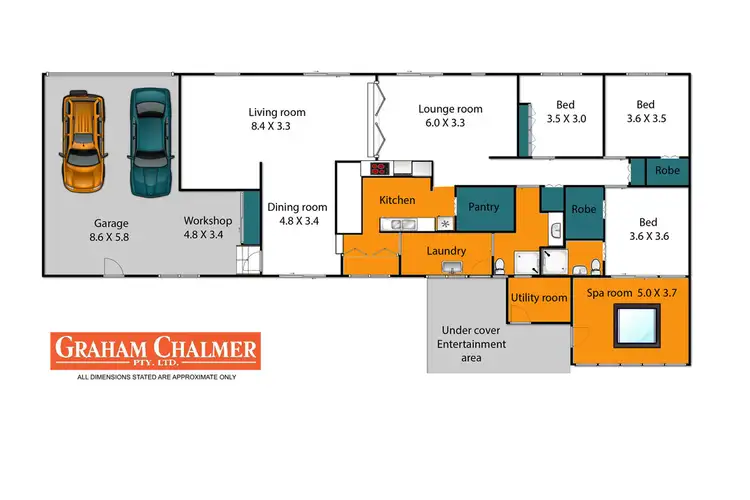 Floorplan of Homely rural property listing, 14 Millett Road, Longford VIC 3851