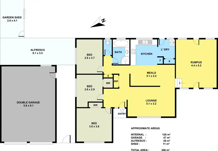 Floorplan of Homely house listing, 19 Wintersun Drive, Albanvale VIC 3021