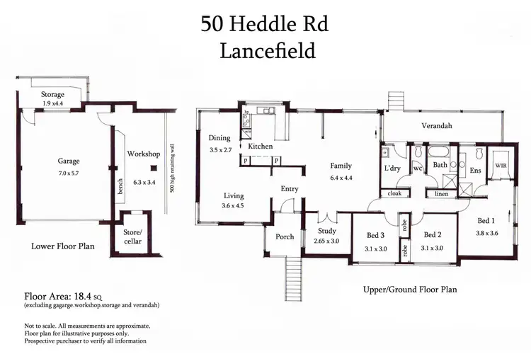 Floorplan of Homely house listing, 50 Heddle Road, Lancefield VIC 3435