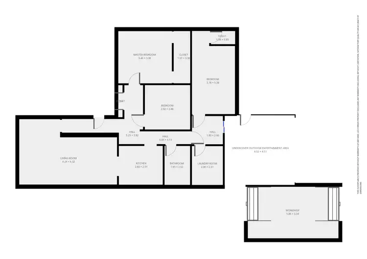 Floorplan of Homely house listing, 5 Templeton Street, Sale VIC 3850