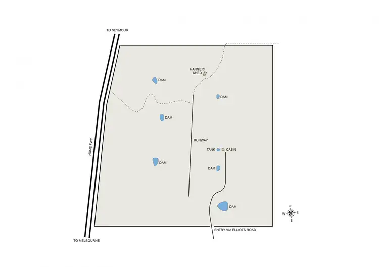 Floorplan of Homely rural property listing, 1 Ennis Road, Tallarook VIC 3659