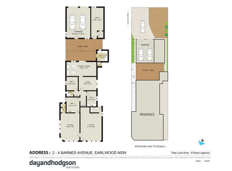 Floorplan of Homely house listing, 2-4 Barnes Avenue, Earlwood NSW 2206