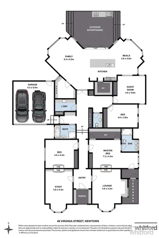 Floorplan of Homely house listing, 48 Virginia Street, Newtown VIC 3220