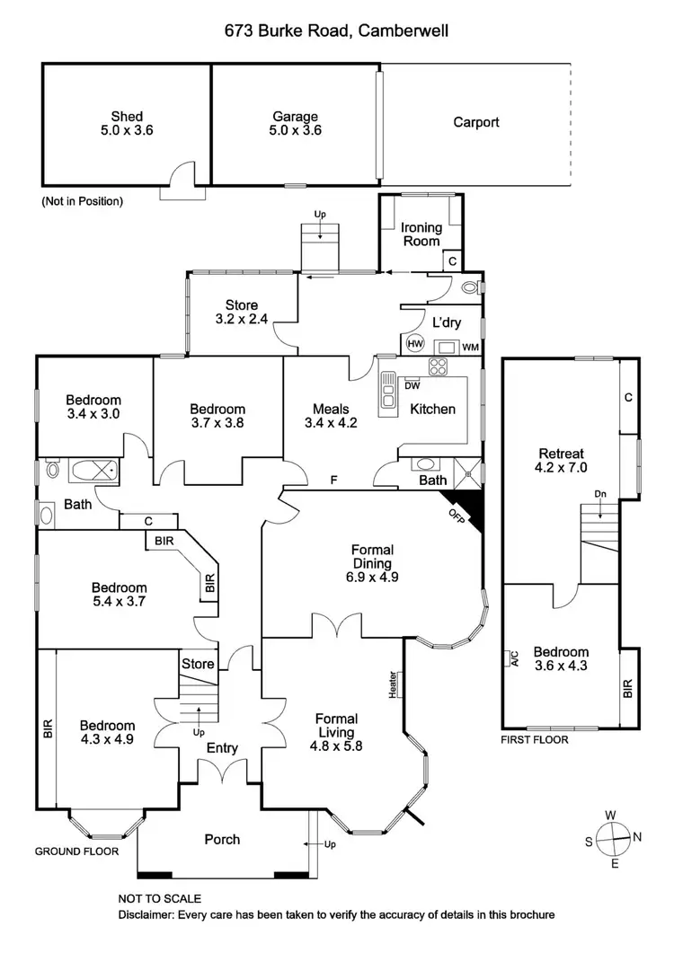 Floorplan of Homely house listing, 673 Burke Road, Camberwell VIC 3124