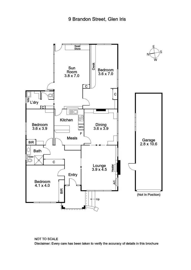 Floorplan of Homely house listing, 9 Brandon Street, Glen Iris VIC 3146