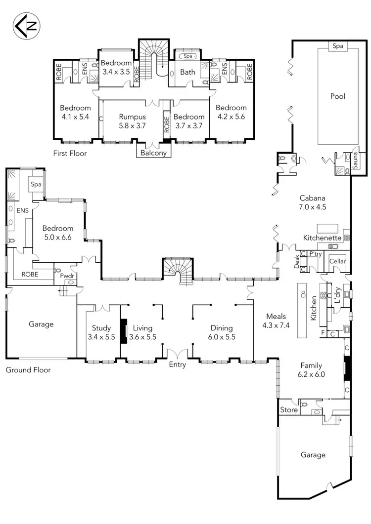 Floorplan of Homely house listing, 8 St Georges Crescent, Glen Iris VIC 3146