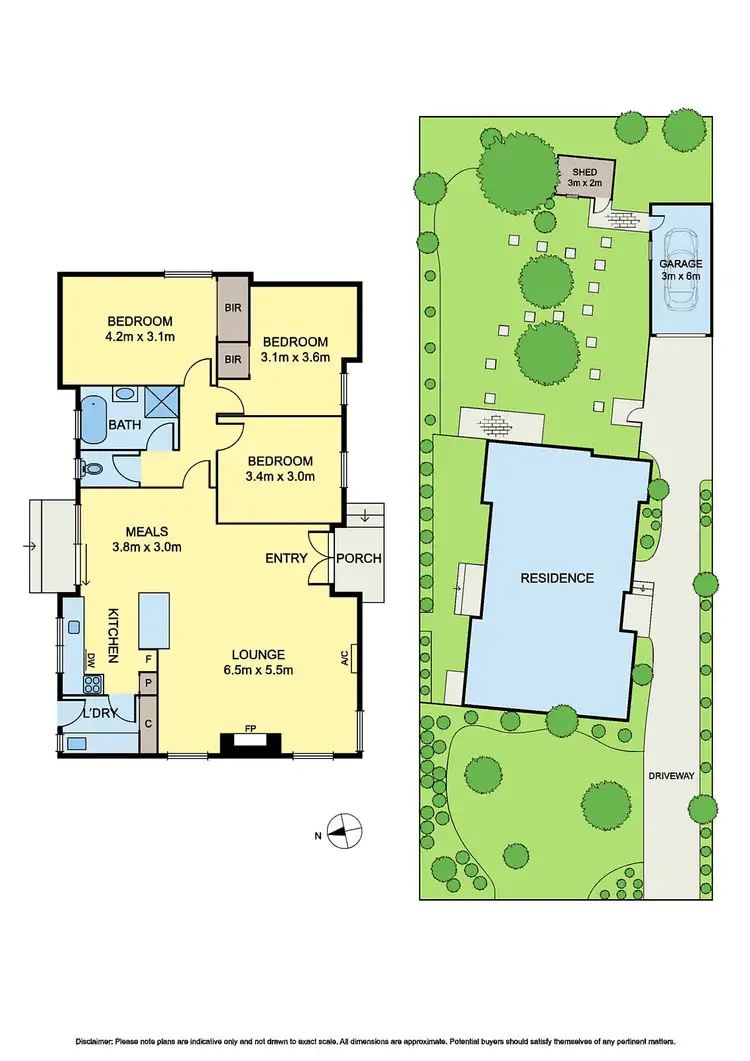 Floorplan of Homely house listing, 45 Barter Crescent, Forest Hill VIC 3131