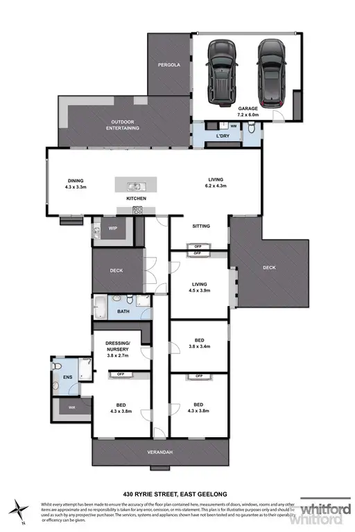 Floorplan of Homely house listing, 430 Ryrie Street, East Geelong VIC 3219