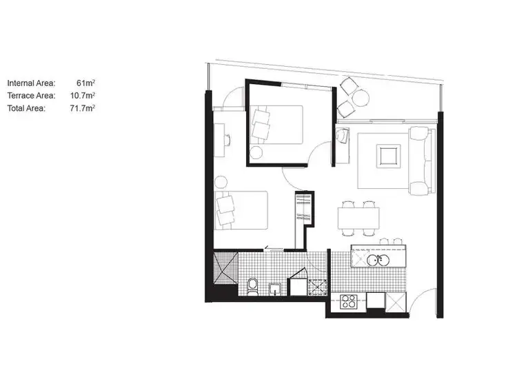 Floorplan of Homely apartment listing, 1004/8 Waterview Walk, Docklands VIC 3008