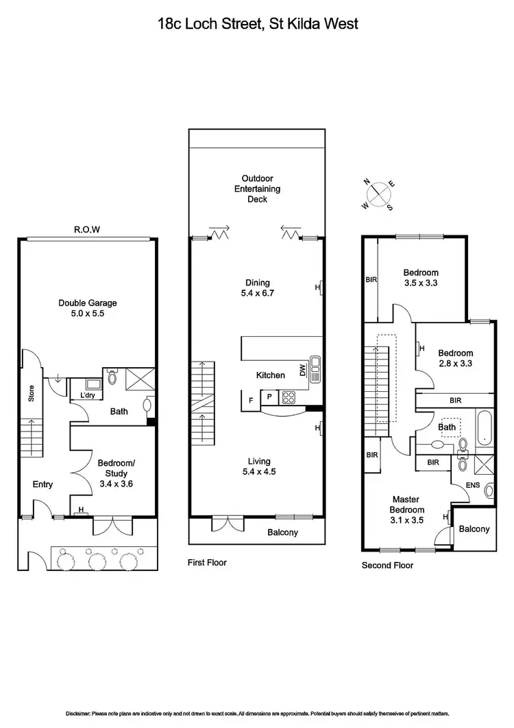Floorplan of Homely house listing, 18C Loch Street, St Kilda West VIC 3182