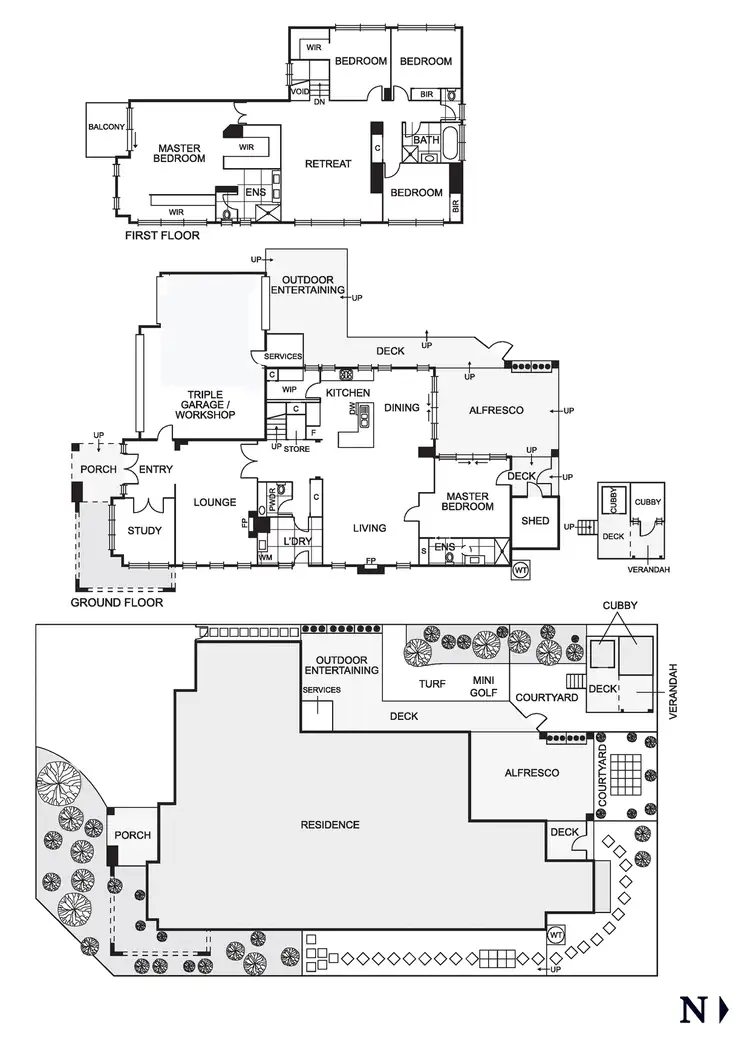 Floorplan of Homely house listing, 33 Powlett Street, Mernda VIC 3754