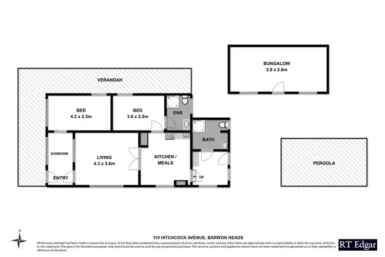 Floorplan of Homely house listing, 110 Hitchcock Avenue, Barwon Heads VIC 3227