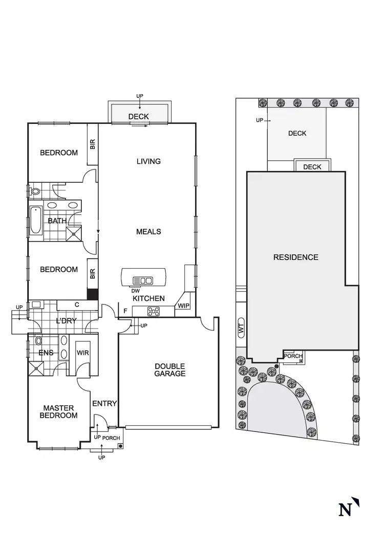 Floorplan of Homely house listing, 8 Dargo Crescent, Doreen VIC 3754