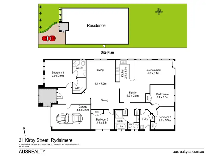 Floorplan of Homely house listing, 31 Kirby Street, Rydalmere NSW 2116