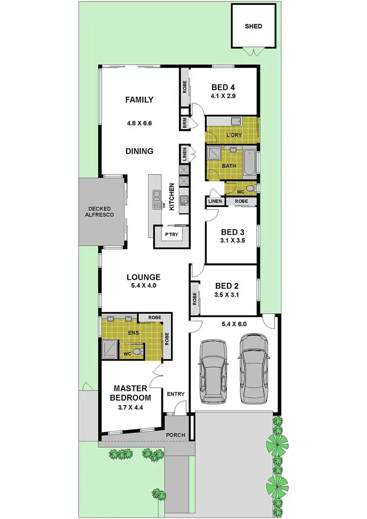 Floorplan of Homely house listing, 39 Collingrove Crescent, Doreen VIC 3754
