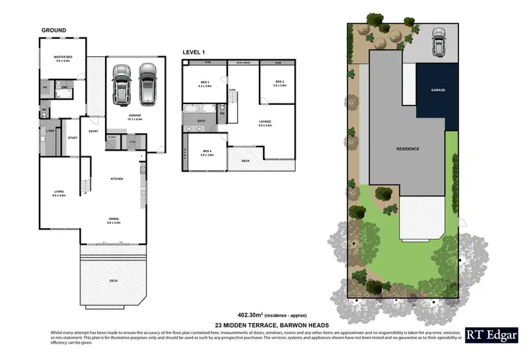 Floorplan of Homely house listing, 23 Midden Terrace, Barwon Heads VIC 3227
