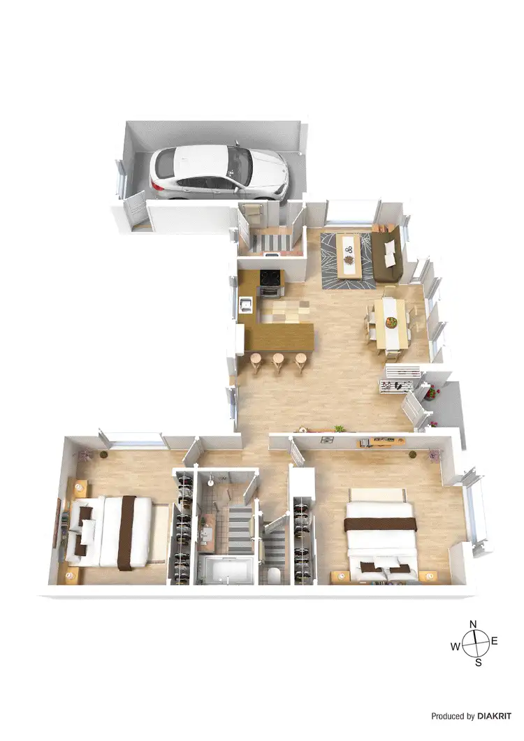 Floorplan of Homely unit listing, 6/8-10 Hayden Road, Clayton South VIC 3169