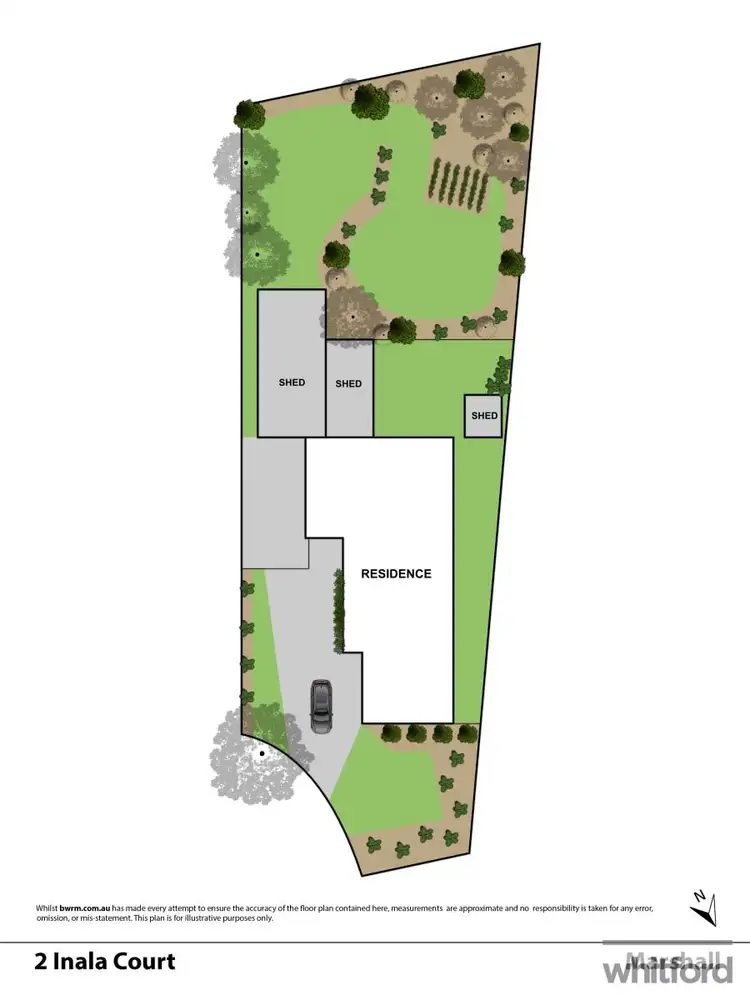 Floorplan of Homely house listing, 2 Inala Court, Marshall VIC 3216