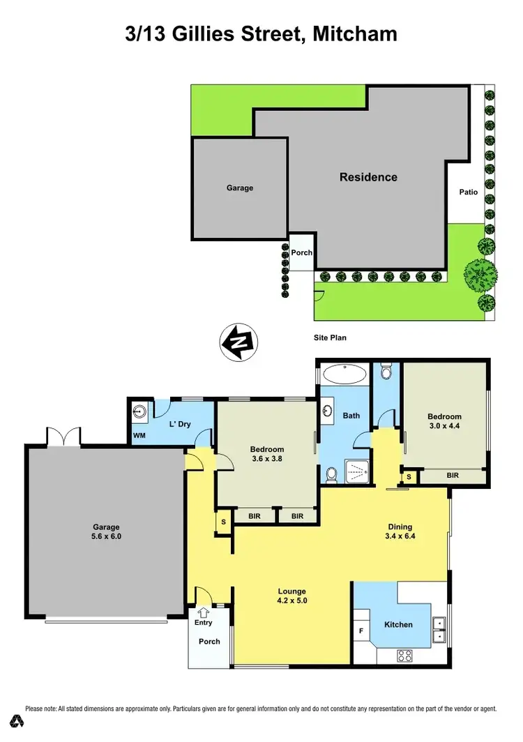Floorplan of Homely unit listing, 3/13 Gillies Street, Mitcham VIC 3132
