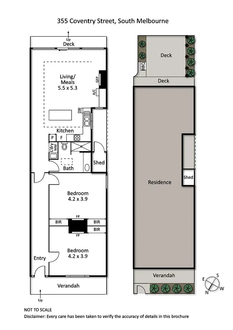 Floorplan of Homely house listing, 355 Coventry Street, South Melbourne VIC 3205