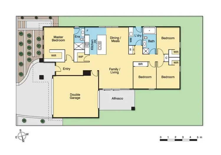 Floorplan of Homely house listing, 4 Raitt Grove, Mernda VIC 3754