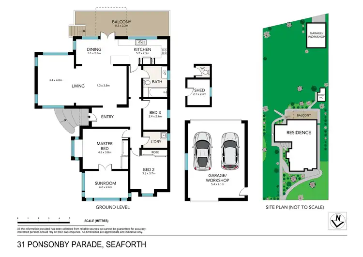 Floorplan of Homely house listing, 31 Ponsonby Parade, Seaforth NSW 2092