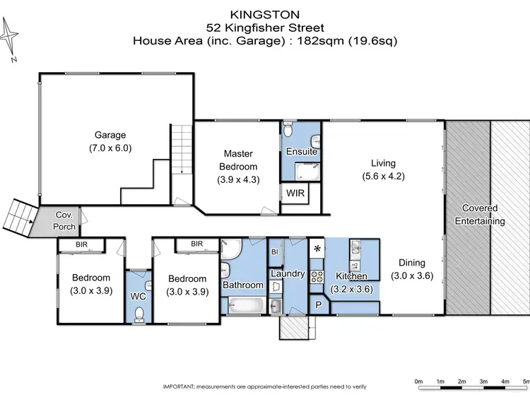Floorplan of Homely house listing, 52 Kingfisher Street, Kingston TAS 7050